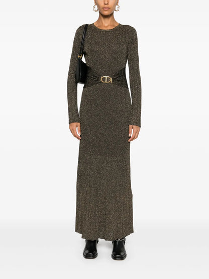 Long Rib Knit Dress