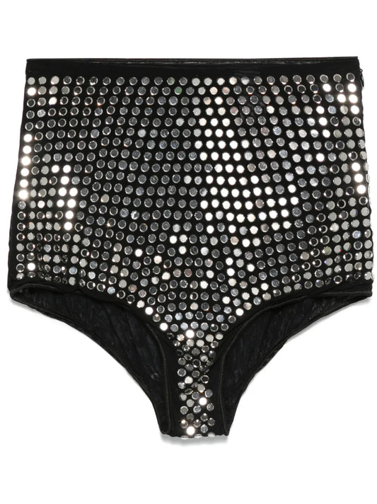 Crystal-Embellished Shorts