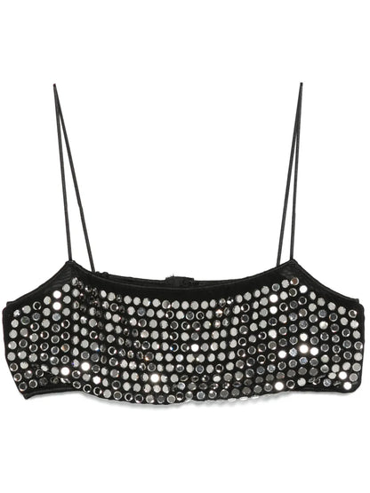 Crystal-Embellished Top