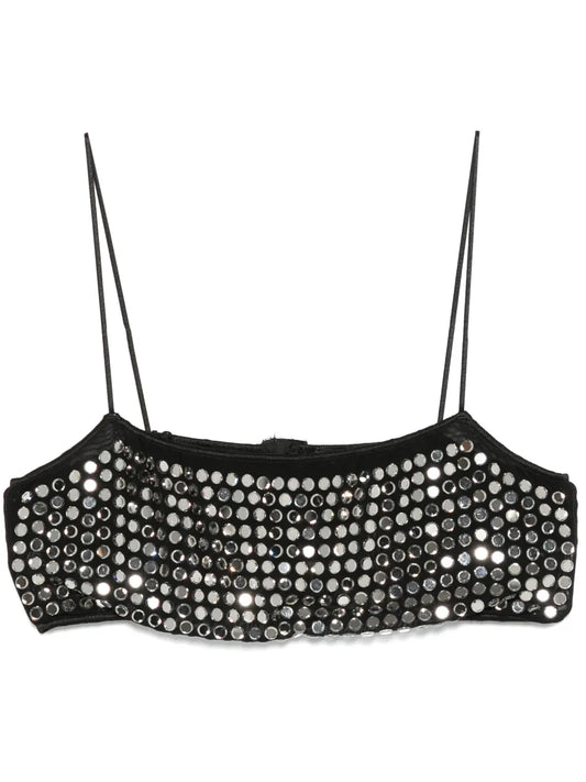 Crystal-Embellished Top