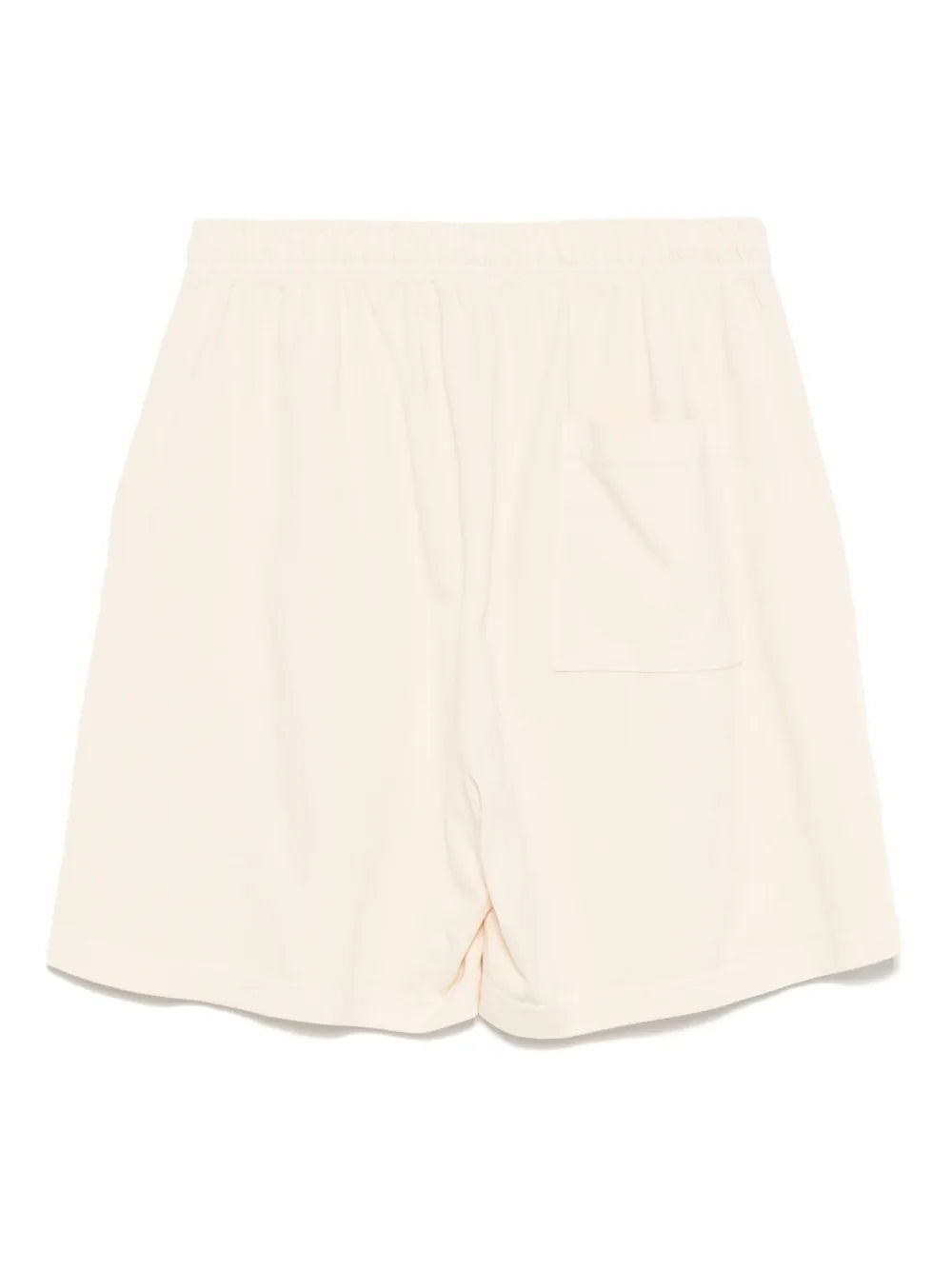 Varsity Crest-Print Track Shorts