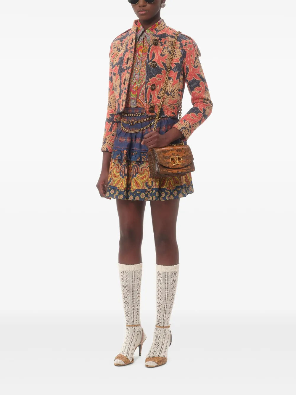 Apres L'Hiver Jacquard Caban Jacket