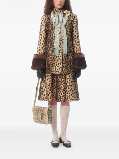 Jaguar Spots Caban Coat