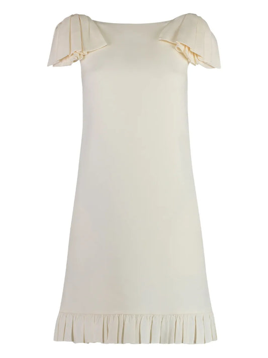 Crepe Couture Mini Dress