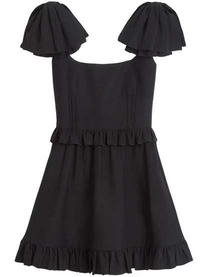 Crepe Couture Mini Dress