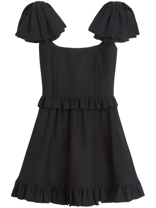 Crepe Couture Mini Dress