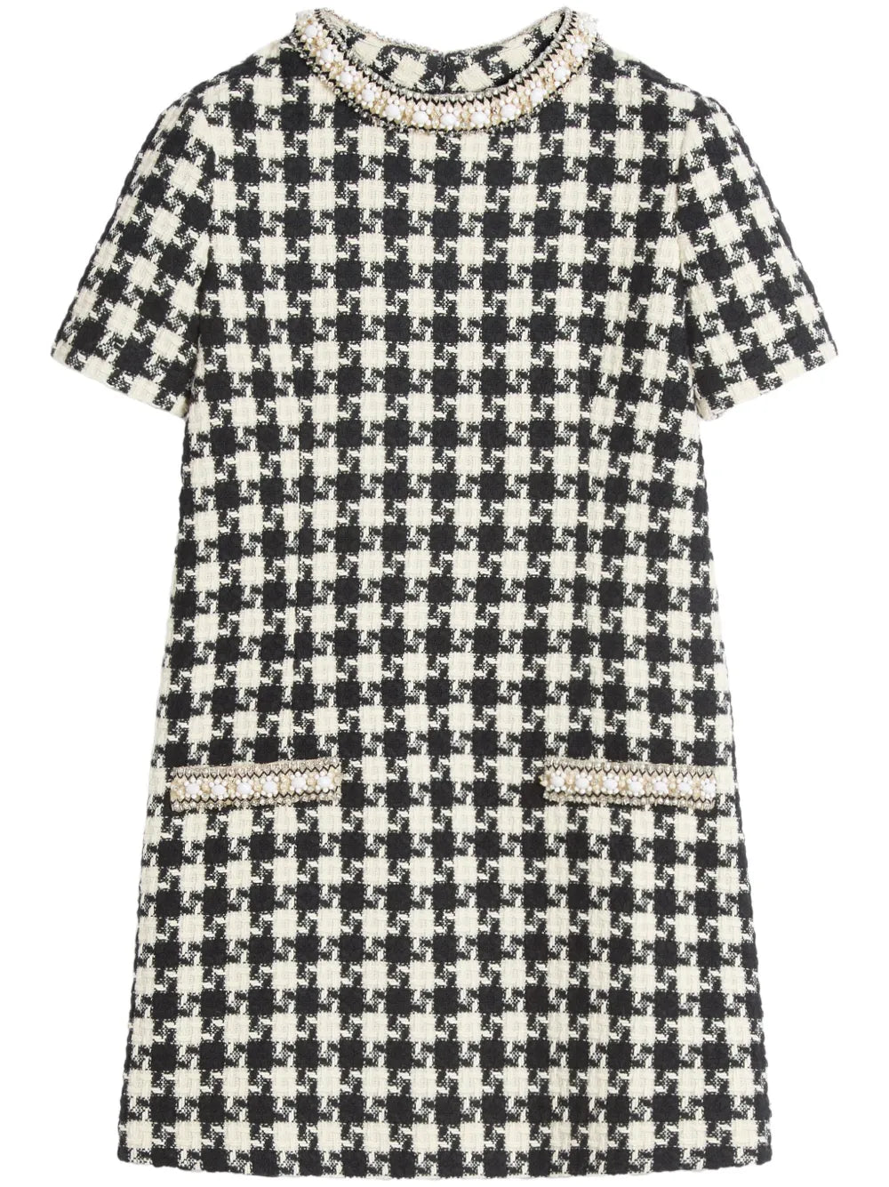 Damier Light Tweed Mini Dress