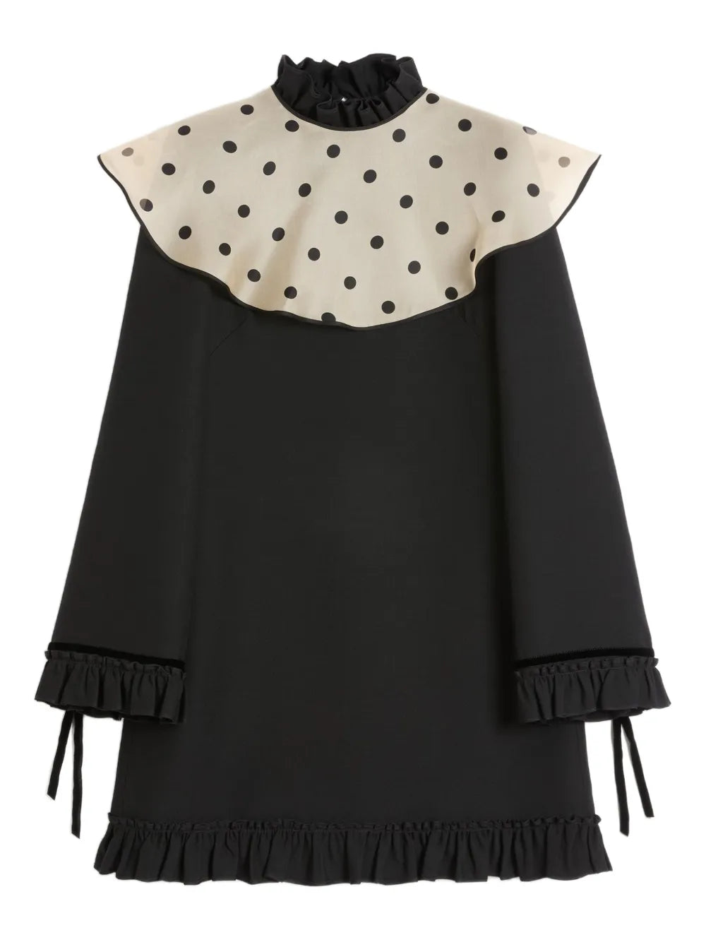 Crepe Couture Mini Dress