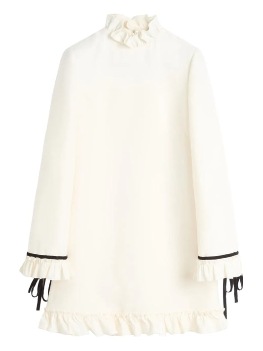 Crepe Couture Mini Dress