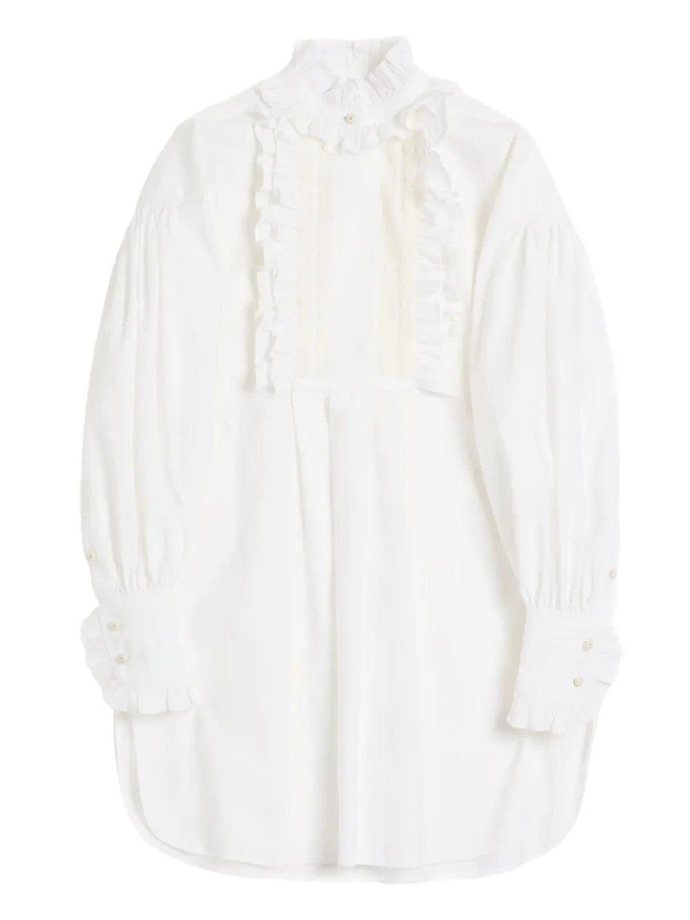 Ruffle-Detail Mini Dress