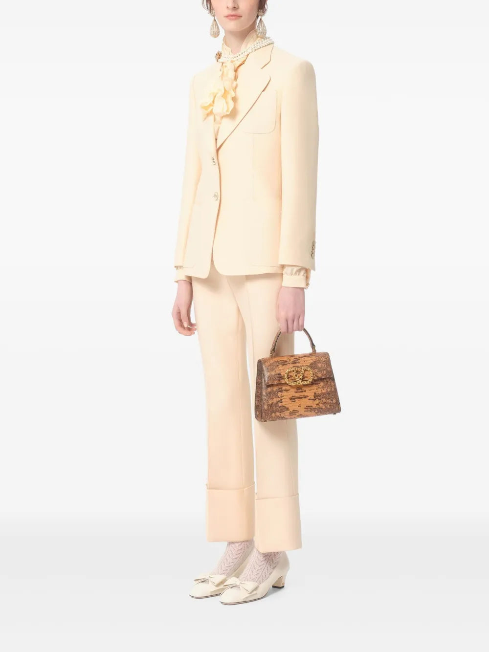 Crepe Couture Tailored Trousers