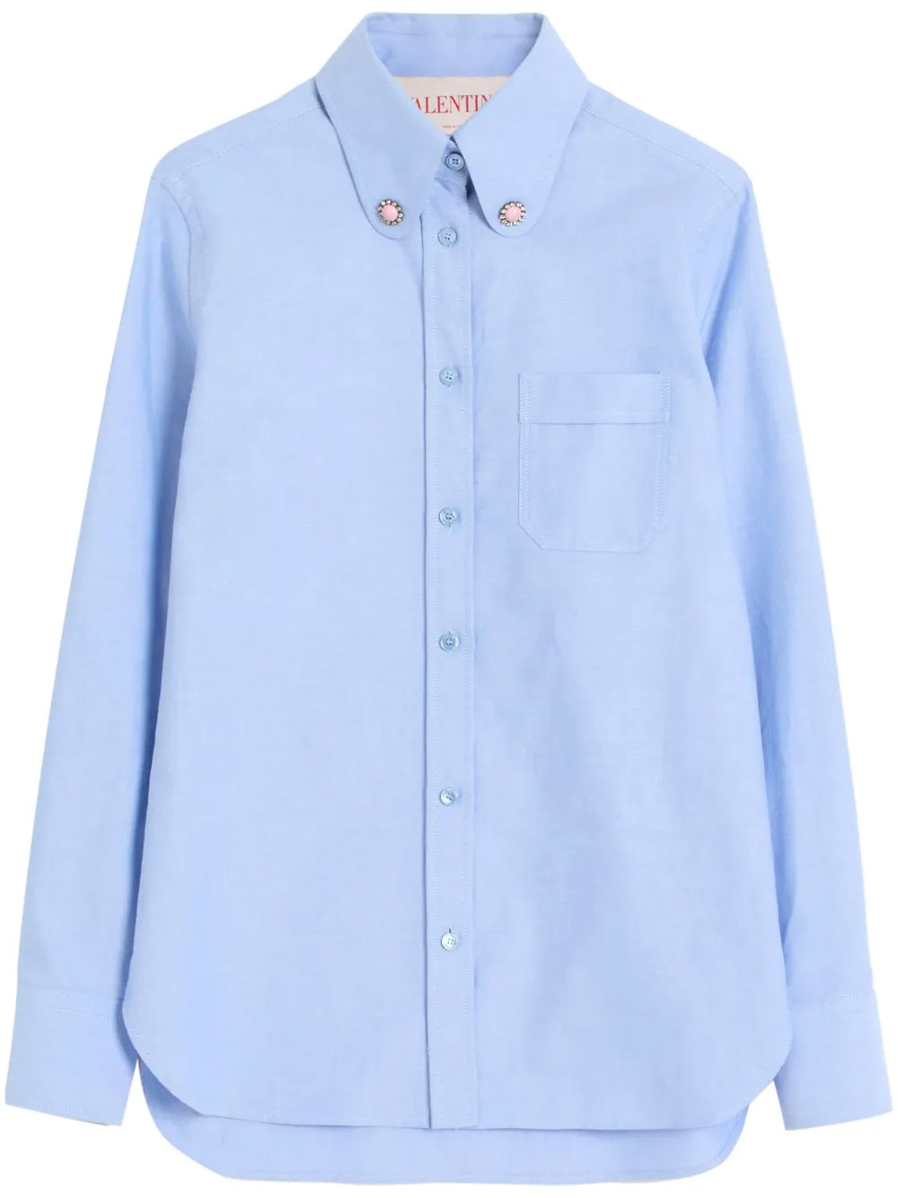 Jewel-Button Shirt