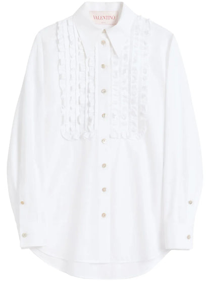 Ruffle-Detail Shirt