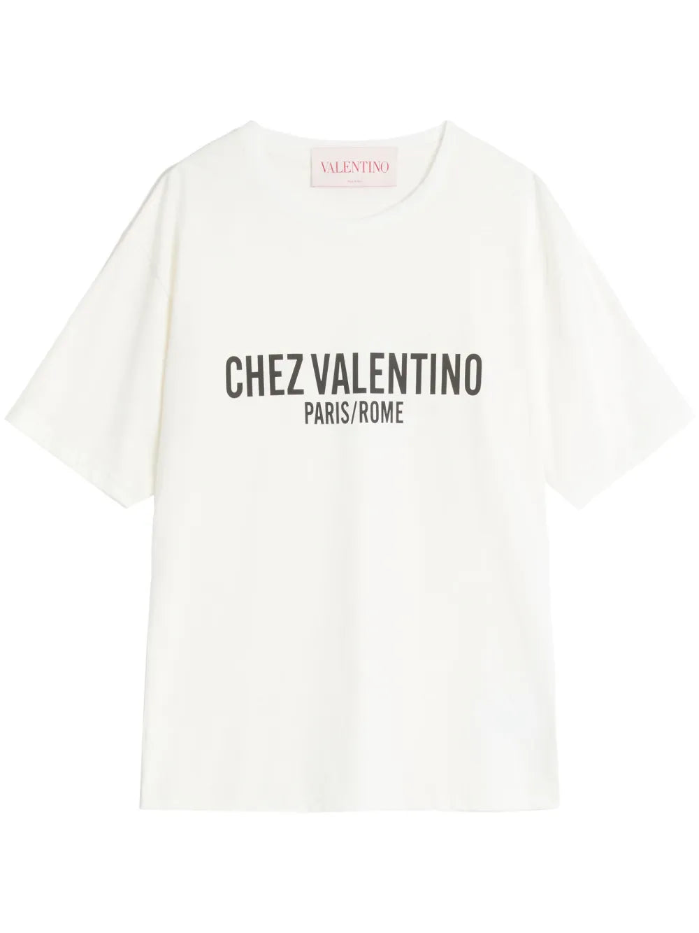 Chez Valentino-Print T-Shirt