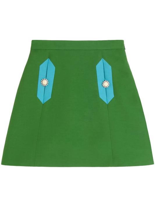 Crepe Couture Skirt
