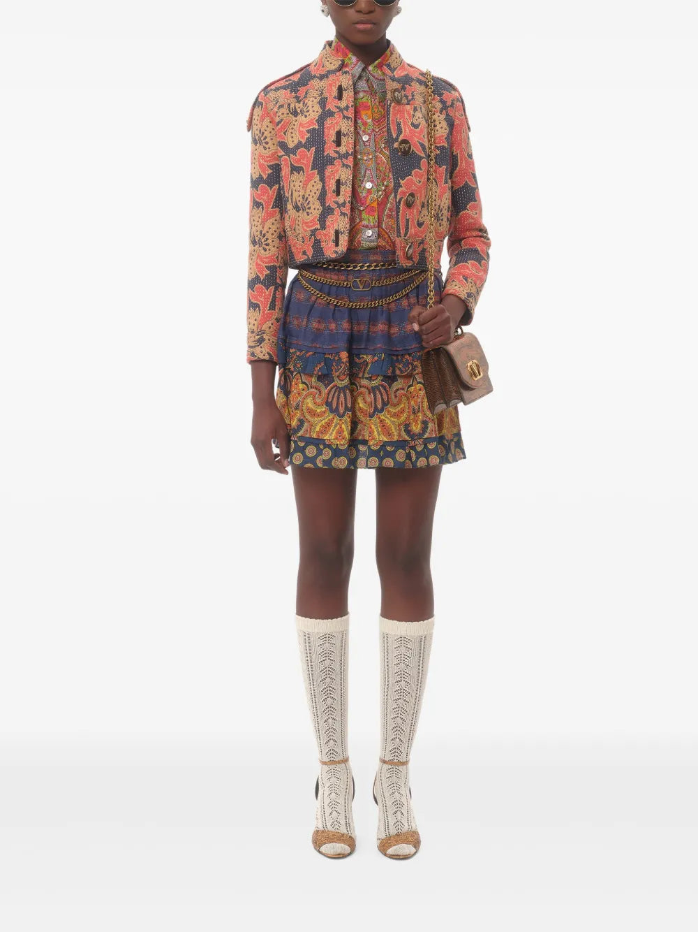 Medaglioni Voyage Imaginaire Mini Skirt