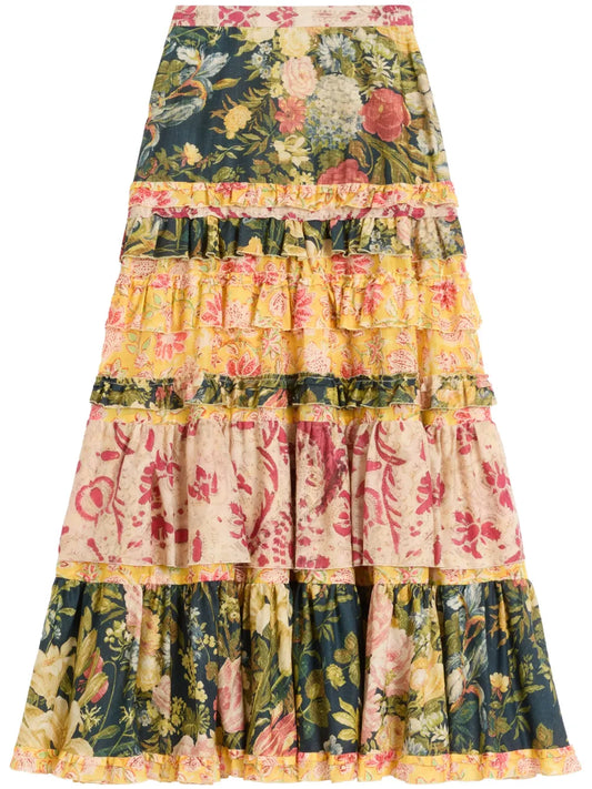 Apres L'Hiver Tiered Skirt