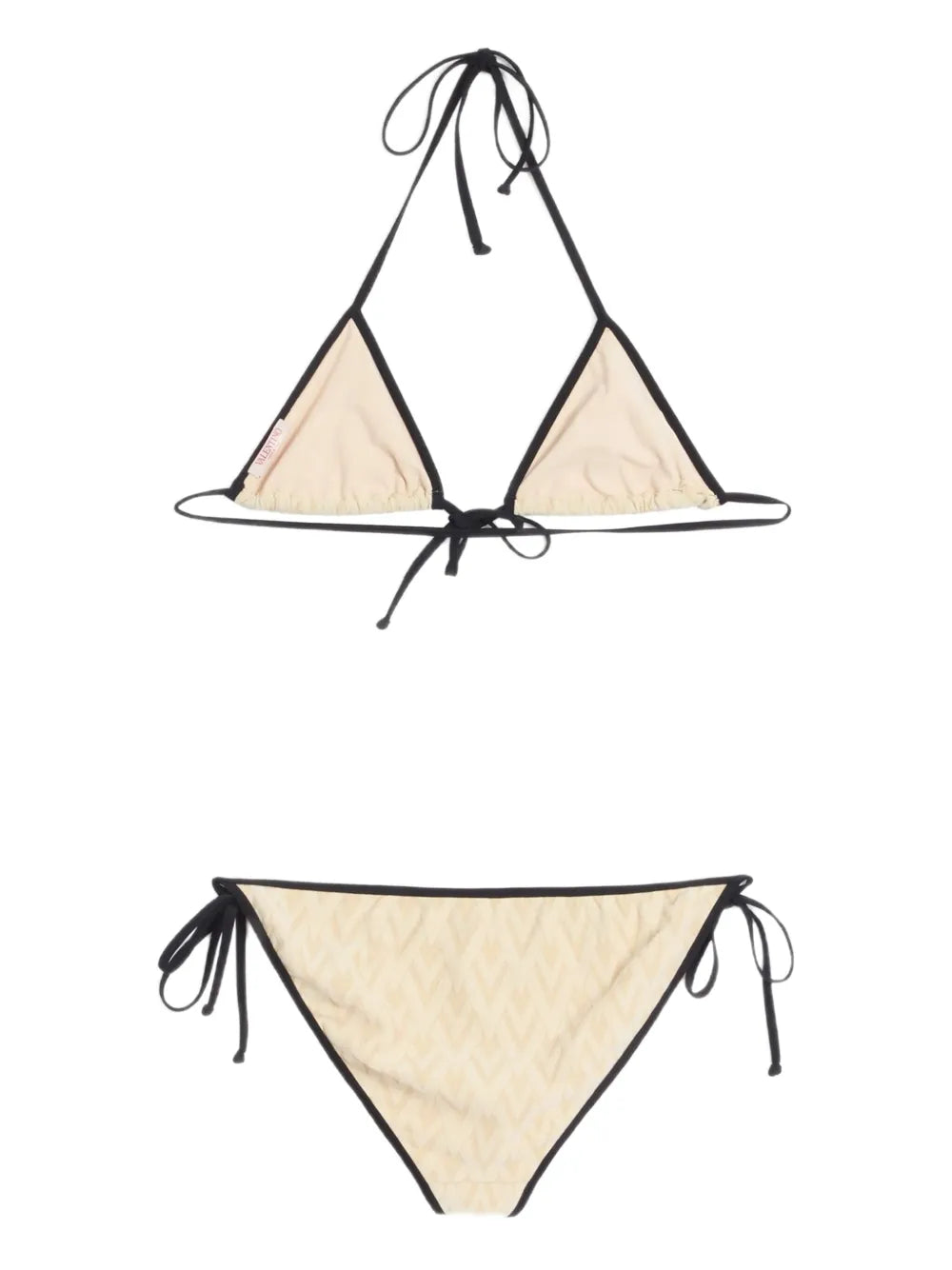 Toute La V Jacquard Bikini