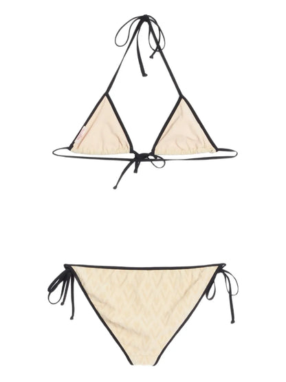 Toute La V Jacquard Bikini