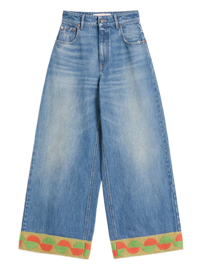 Wide-Leg Jeans