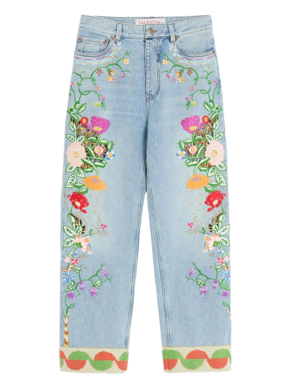 Embroidered Jeans