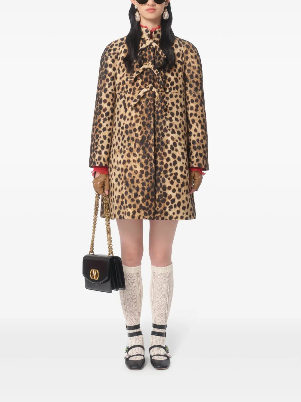 Jaguar Spots Wool Coat