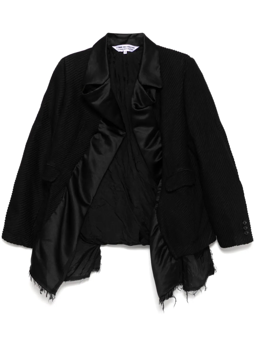 Fringed-Edge Blazer
