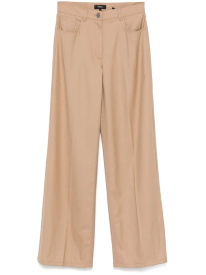 Straight-Leg Trousers