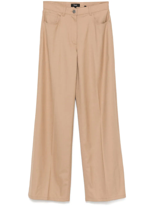 Straight-Leg Trousers
