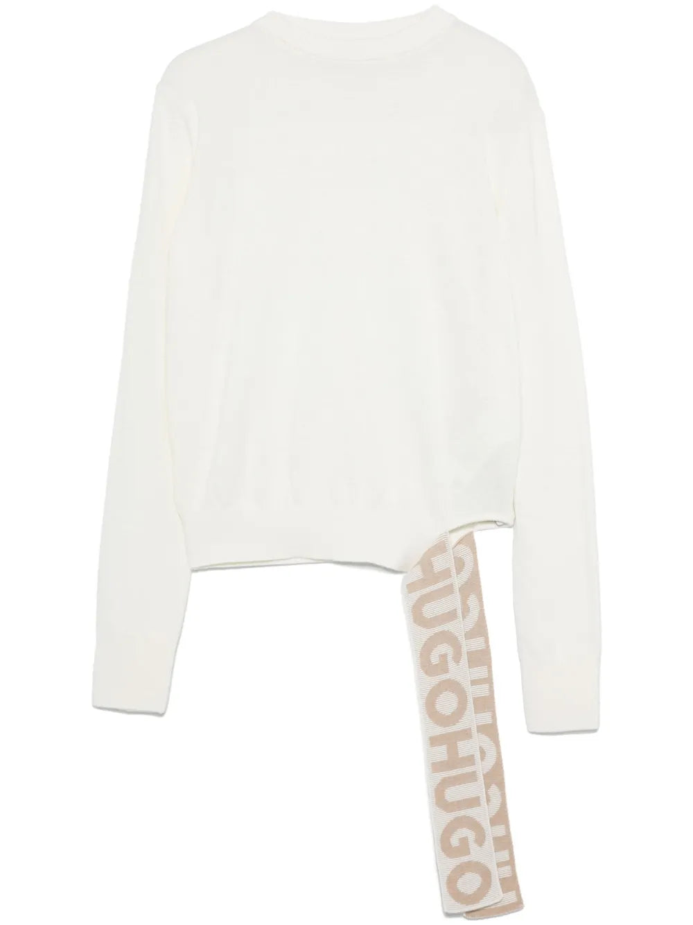 Intarsia-Logo Sweater