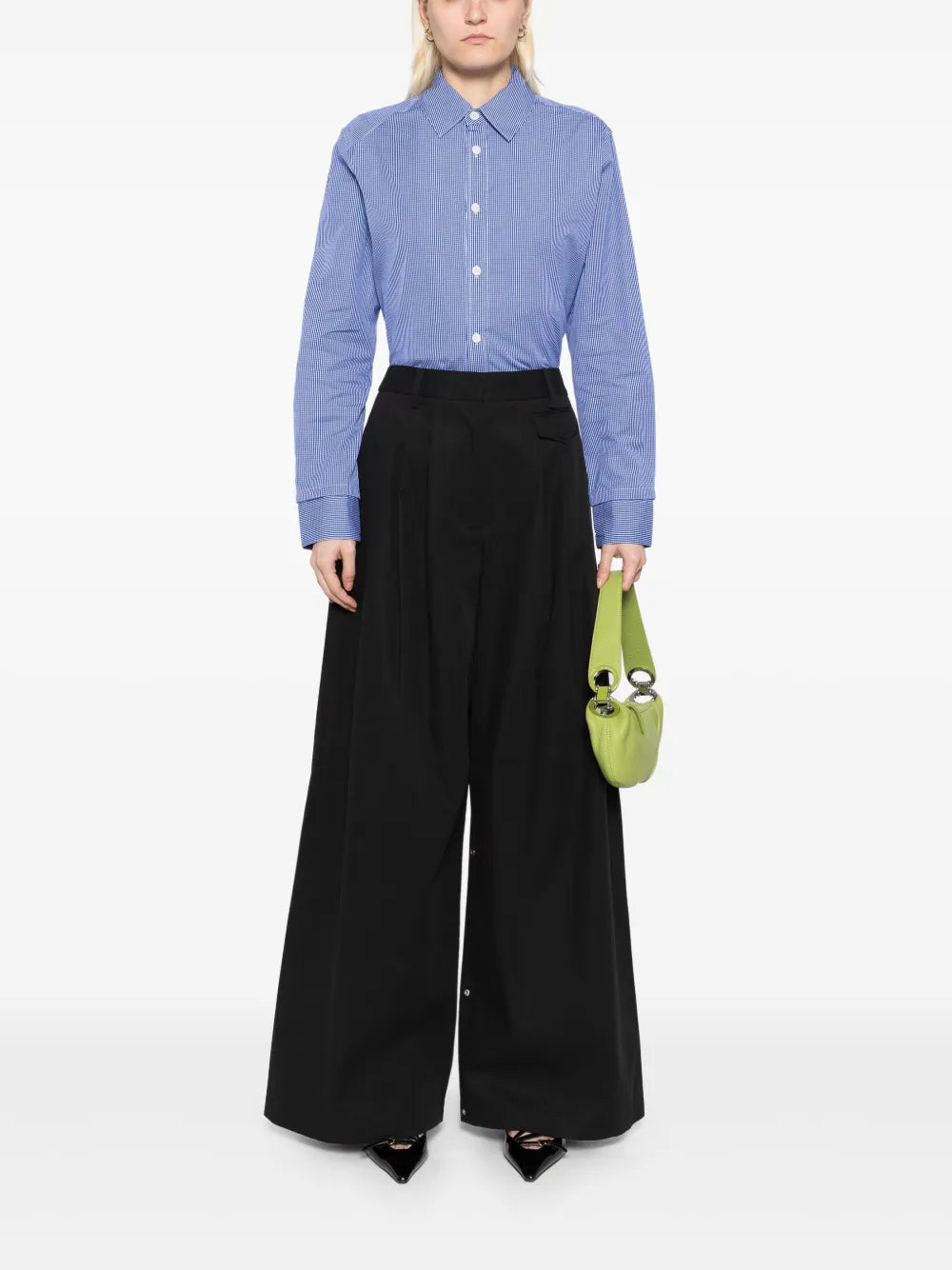 Bio Twill Triple Pleat Pants