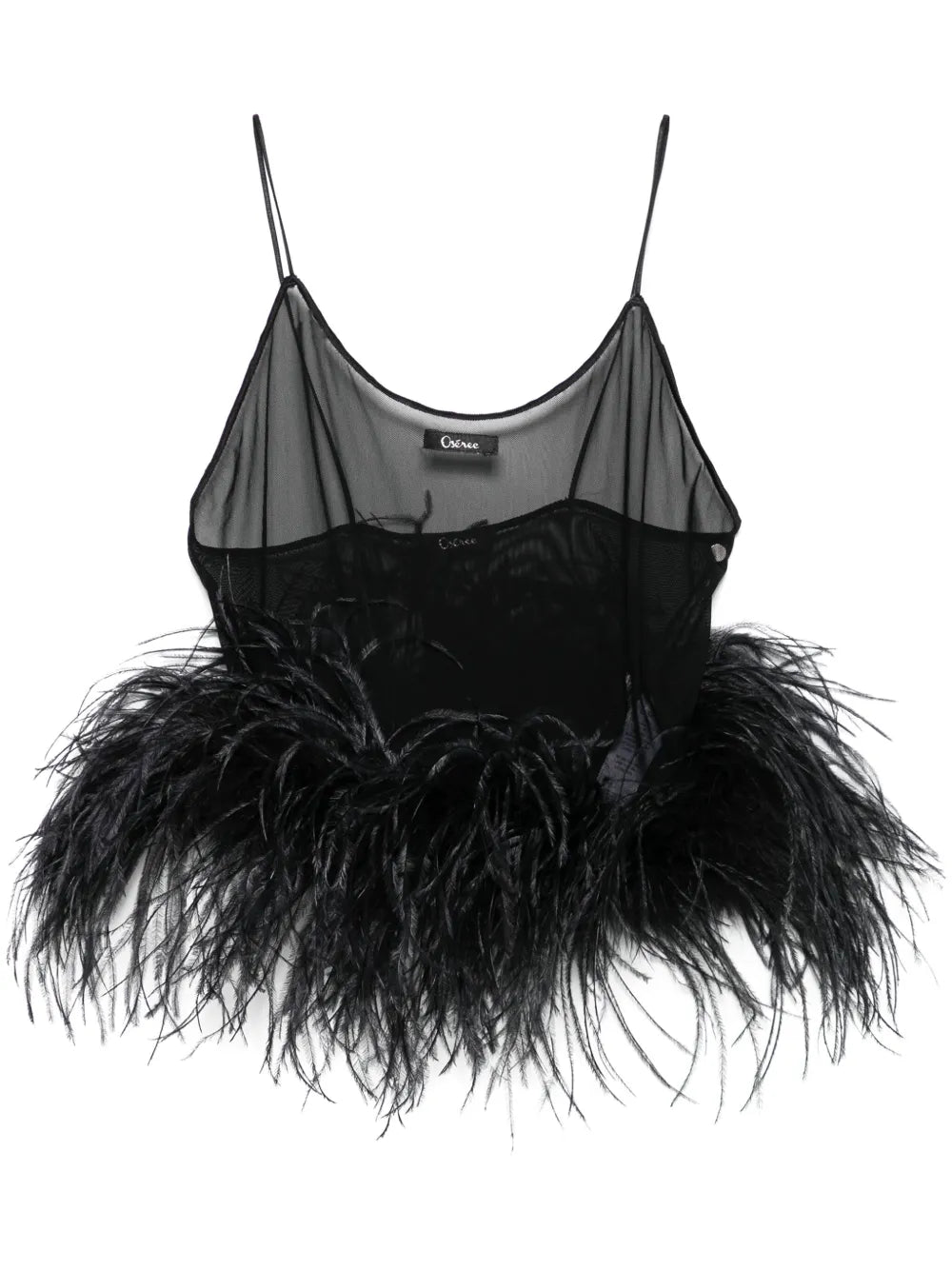 Mesh Plumage Top