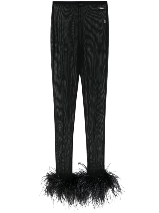 Mesh Plumage Leggings