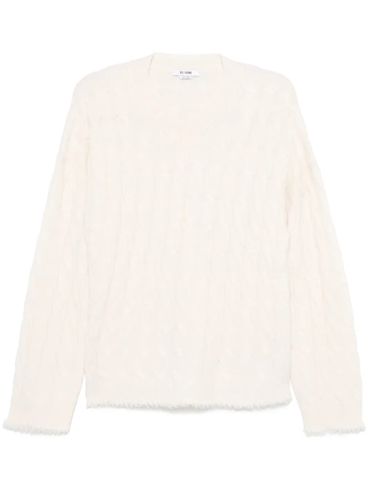 Cable-Knit Cashmere Jumper