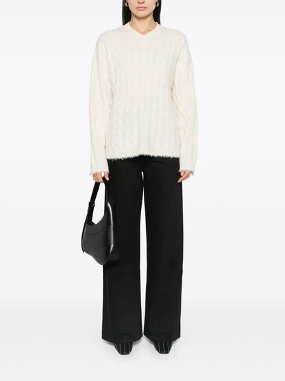 Cable-Knit Cashmere Jumper