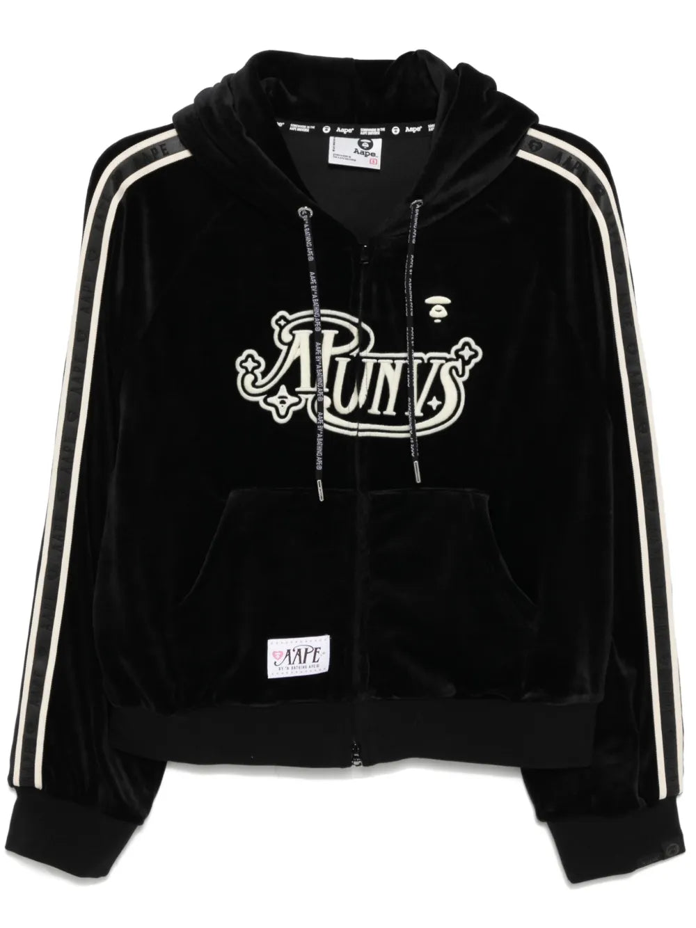 Embroidered Hoodie Jacket