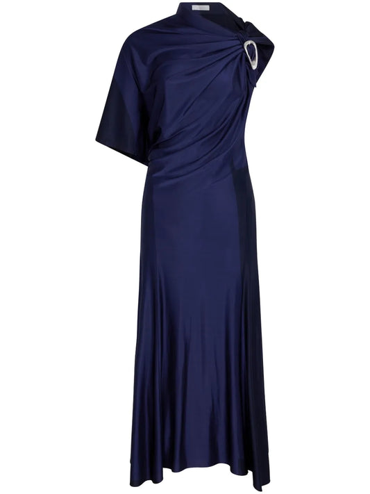 Draped Midi Dress