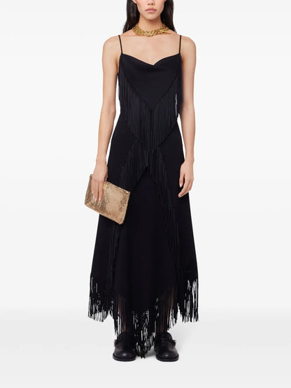 Crepe Maxi Dress