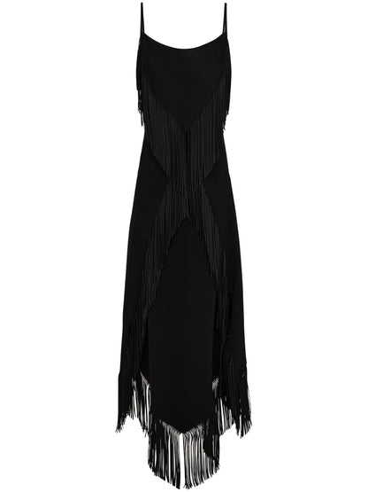 Crepe Maxi Dress