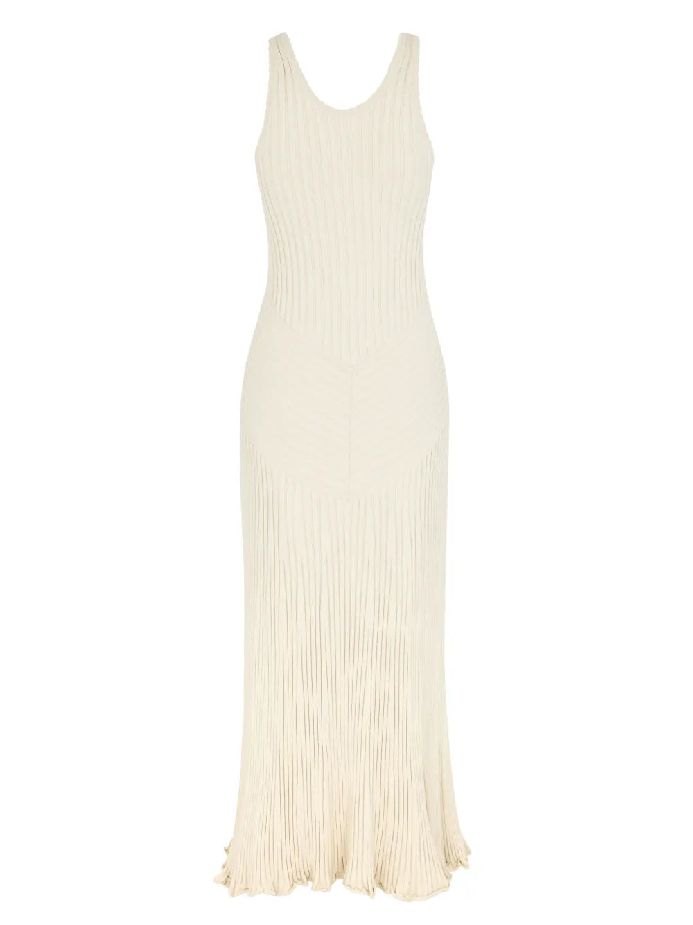 Ribbed-Knit Maxi Dress