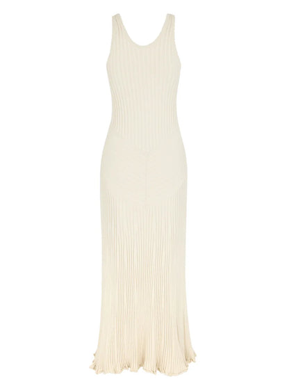 Ribbed-Knit Maxi Dress