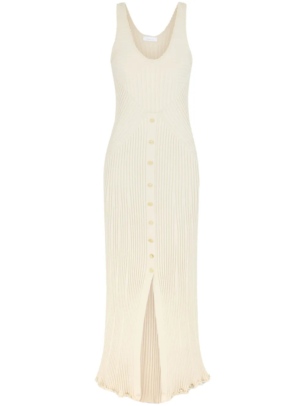 Ribbed-Knit Maxi Dress