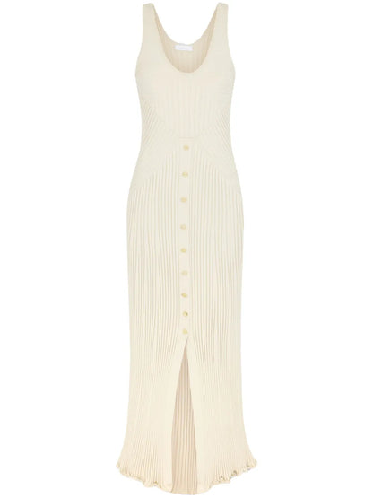 Ribbed-Knit Maxi Dress