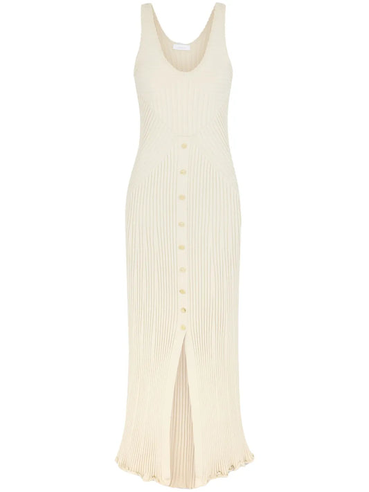 Ribbed-Knit Maxi Dress