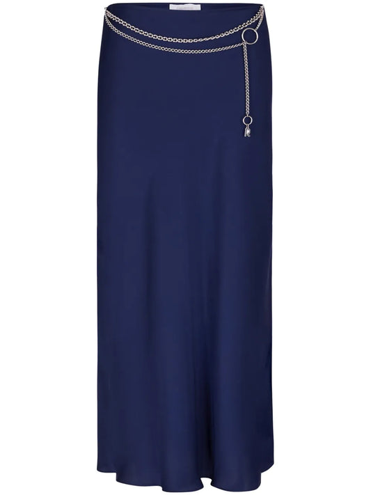 Chain Midi Skirt