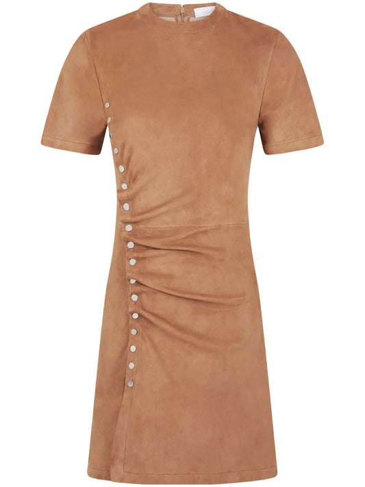 Gathered Mini Dress
