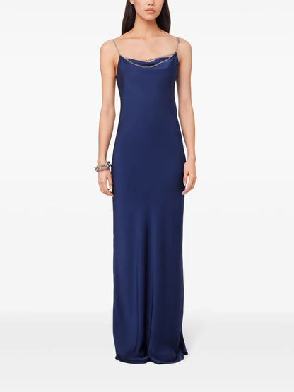 Chain-Straps Maxi Dress