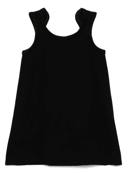 Curve Ribbed Wool Mini Dress