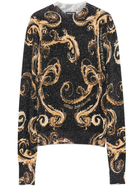 Chromo Couture-Print Sweater