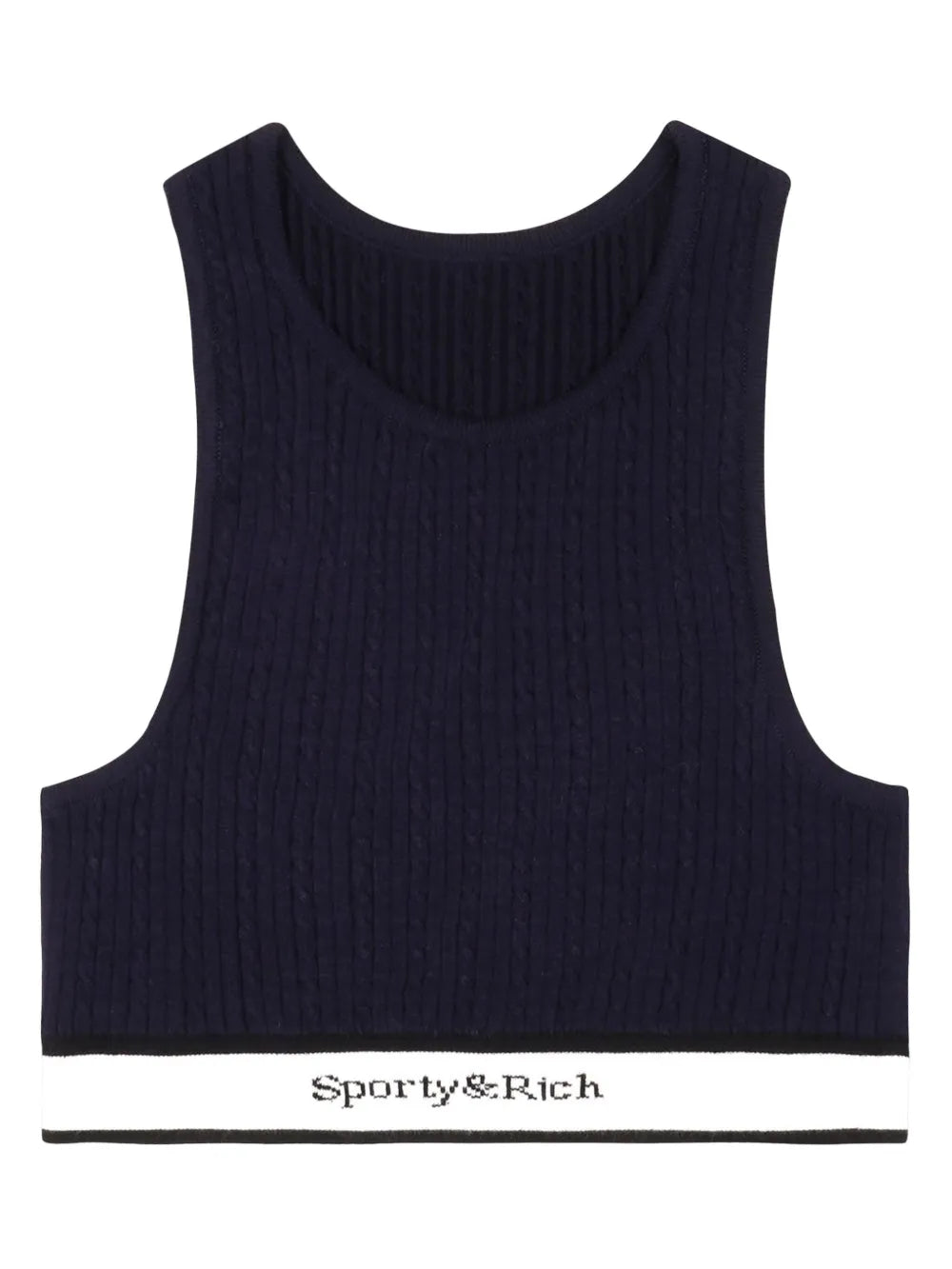Cable-Knit Tank Top